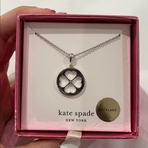 KATE SPADE Symbols Spade Floral Mini Pendant